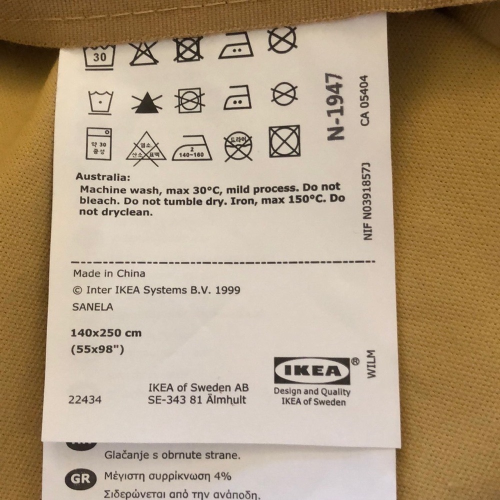 ikea drapes